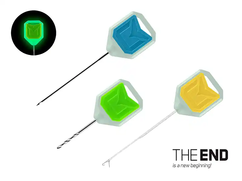 Must-Have Delphin T-END Grip 3XF Fluo fűzőtű és fúró készlet