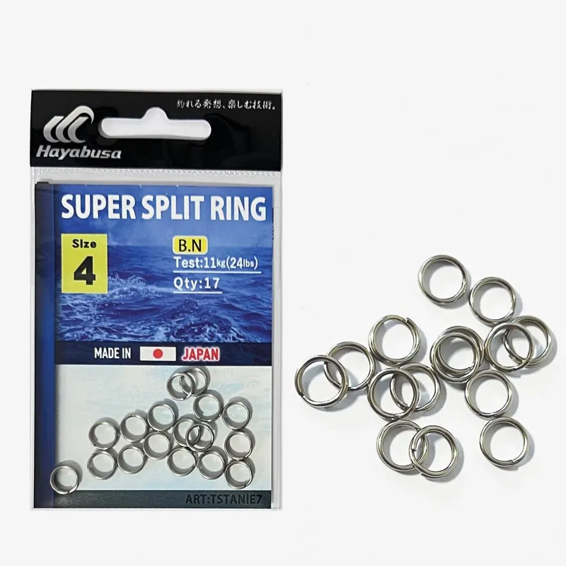 Gecertificeerd HAYABUSA TSTANI SUPER SPLIT RING 20DB 4,6KG