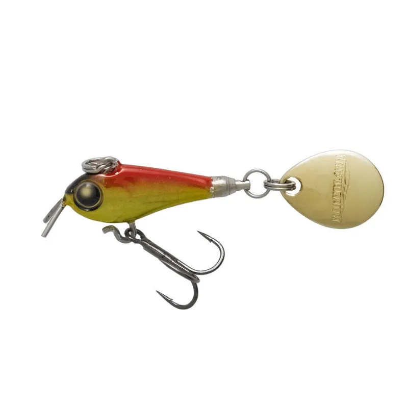 Spinnertail Tiemco Riot Blade S 30mm 14g 06 Holo Red Gold Exclusieve Aanbieding