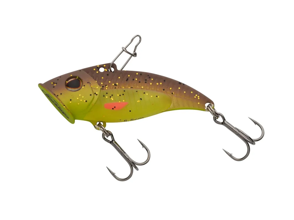 Uitverkoop Berkley Rattling Powerblade 5.5cm 17g Brown Chartreuse vibe csali blade