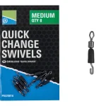 Betaalbaar PRESTON QUICK CHANGE SWIVELS - MEDIUM