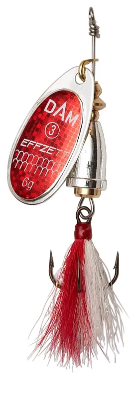 Meest Verkocht DAM EXECUTOR DRESSED SPINNER 5 11G S RF RED körforgó villantó