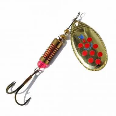 Dagaanbieding Frenetic 5TOPA13, 4, 10g, arany/ piros pöttyös körforgó