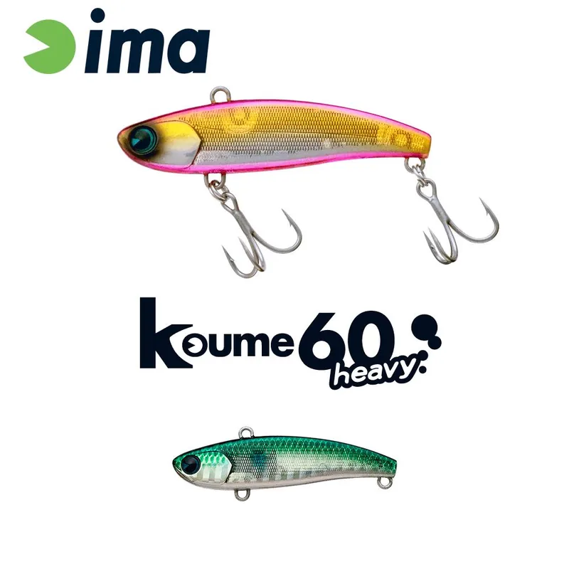 Ima Koume Vibration 60 Heavy 60mm 17g 120 Gold Mullet wobbler Beste Prijs