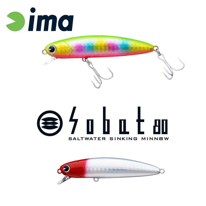 Gratis Retour Ima Sobat 80S 80mm 13g 115 Red Head wobbler