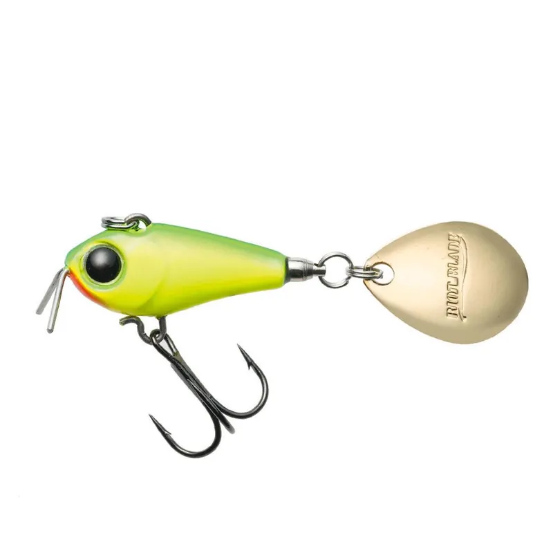 Spinnertail Tiemco Riot Blade S 25mm 9g 07 Lime Chartreuse tail spinner Koop Online
