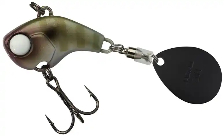 Illex Deracoup 2,6cm 10g Dying Blue Gill tail spinner Laatste Versie