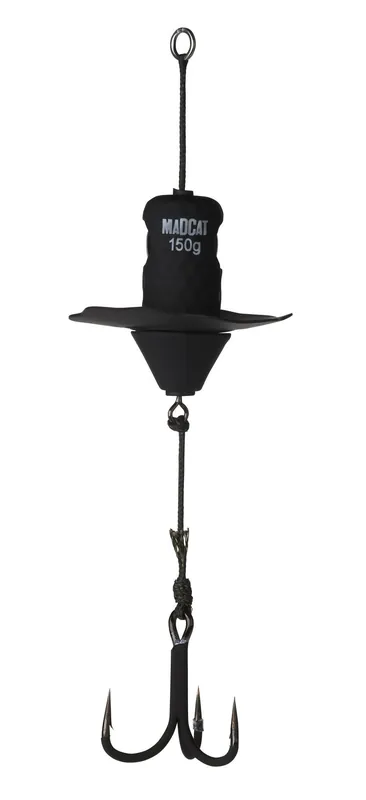 Uitverkoop MADCAT A-STATIC ST 17CM 3/0 150G S BLACK harcsázó műcsali