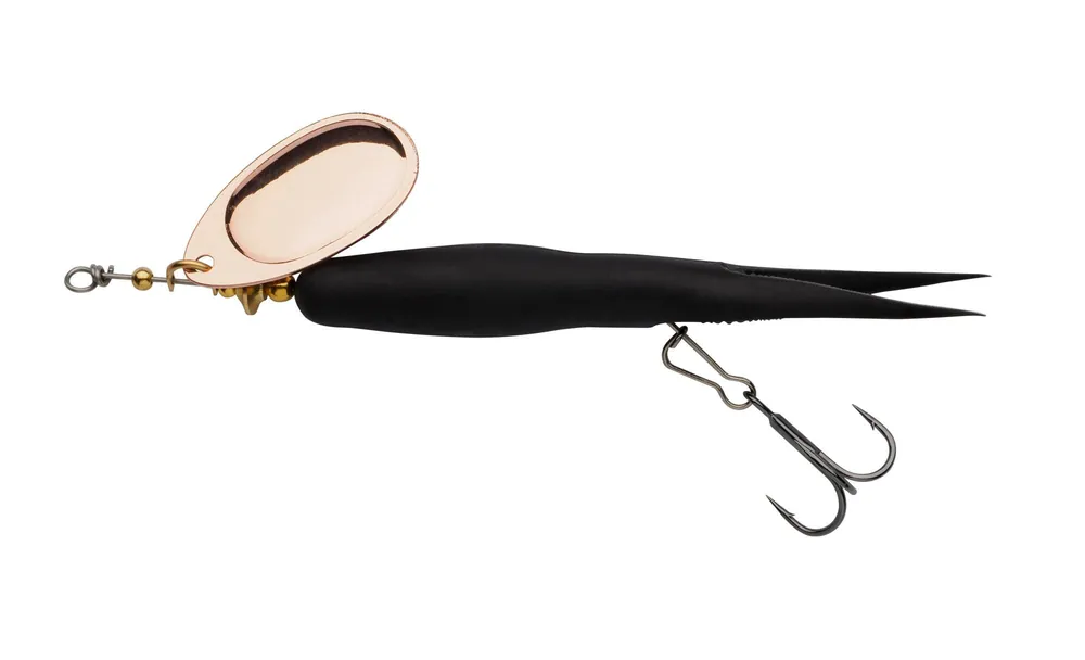 Abu Garcia Salmon Seeker 12.5cm/20g Black / Copper körforgó villantó Speciale Aanbieding