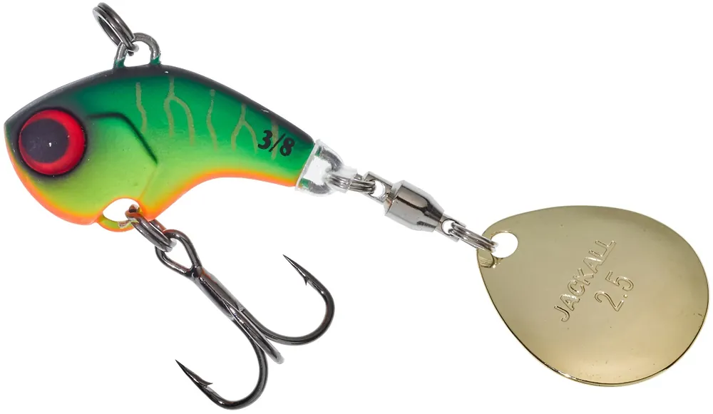 Finale Uitverkoop Illex Deracoup 2,6cm 10g Mat Tiger tail spinner