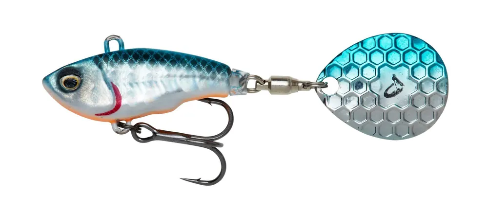 Savage Gear FAT TAIL SPIN 6.5CM 16G S BLUE SILVER műcsali tail spinner Lage Kosten