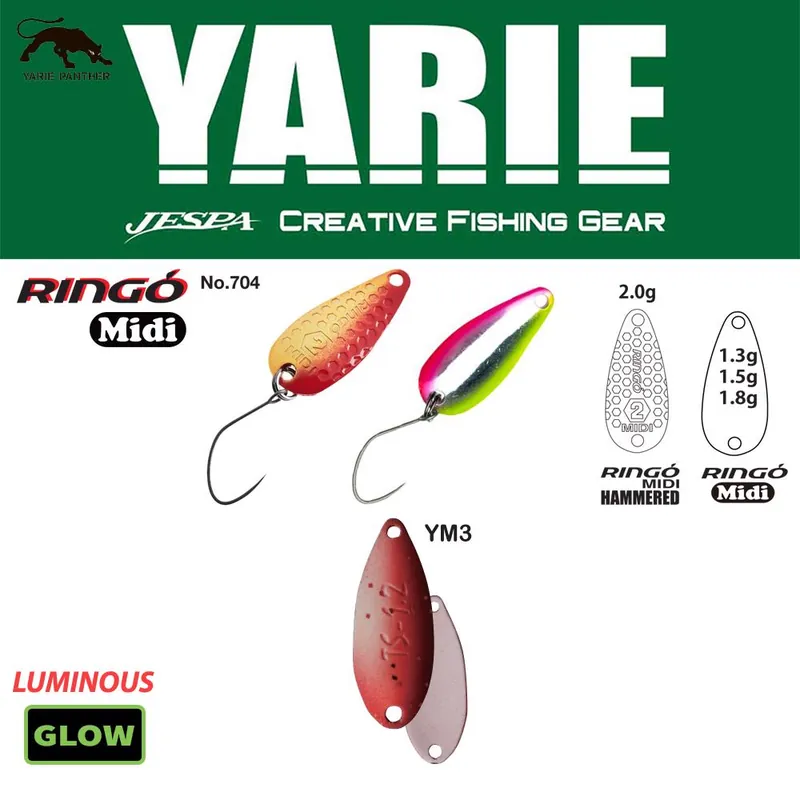 Yarie Jespa Yarie 704 Ringo Midi 1.8g Ym3 Fruit Strawberry támolygó villantó Fabrieksprijs