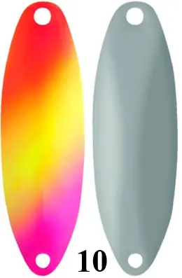 Lage Kosten Rapture Area Spoon Greil 3,6g 37,5mm 10 kanál villantó