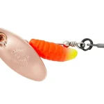 Weekendaanbieding Savage Gear GRUB SPINNERS 2.2G S COPPER RED YELLOW körforgó villantó