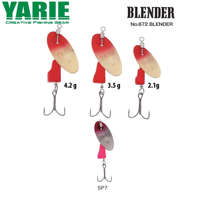 Hete Deal Yarie Jespa Körforgó Yarie 672 Blender 3.5g Sp7 Pink/Pink