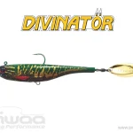 Uitverkoop Biwaa Divinator Junior 14cm 22g 72motor Oil tail spinner