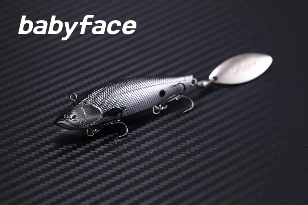 Babyface Sm65-S 65mm 10g 10 Perch tail spinner Superprijs