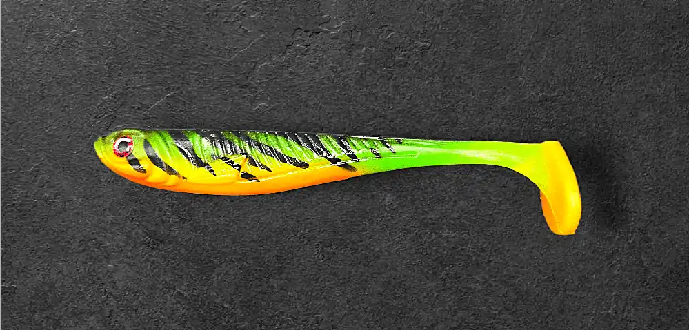 Alpha Tackle Avci OG white / red tail / 12cm Lage Kosten
