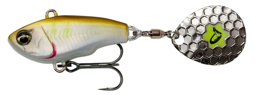 Aanbieding Savage Gear FAT TAIL SPIN 5.5CM 9G SINKING AYU műcsali