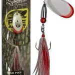 Op = Op Pezon & Michel Körforgó villantó Buck Pike 24g White Red