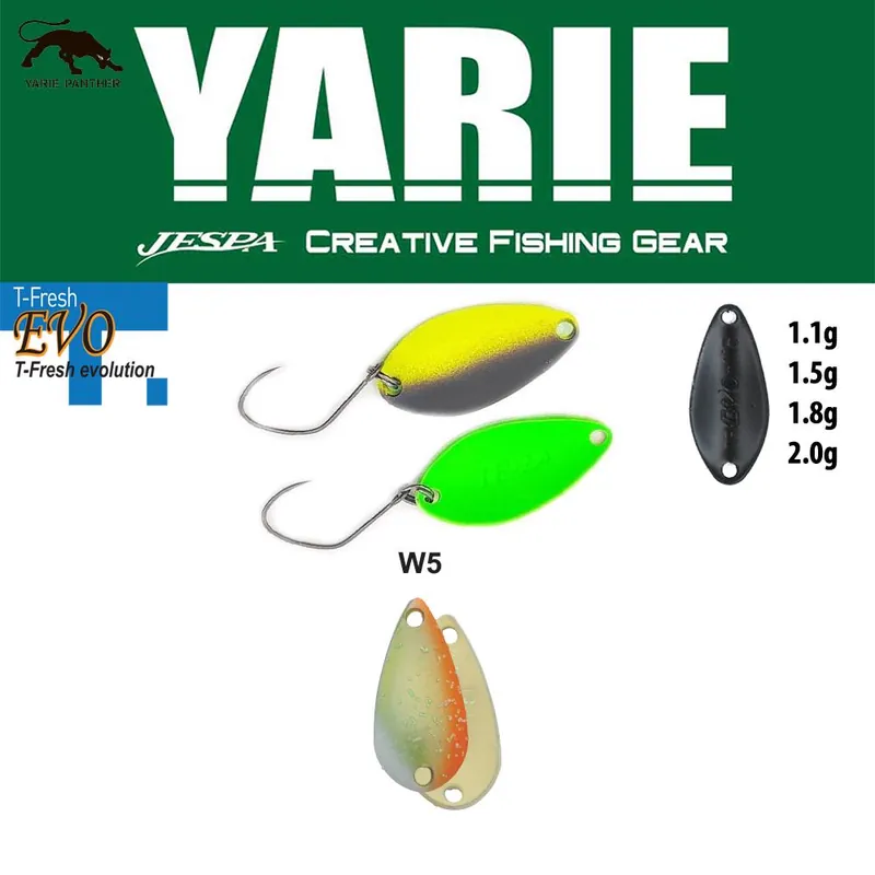 Betaalbaar Yarie Jespa Yarie 710T T-Fresh Evo 2.0g W5melon Short támolygó villantó