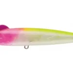 Fabrieksprijs Blue Blue Blueblue Snecon 90S 90mm 15g 21 Transparent Pink/Chartreuse wobbler
