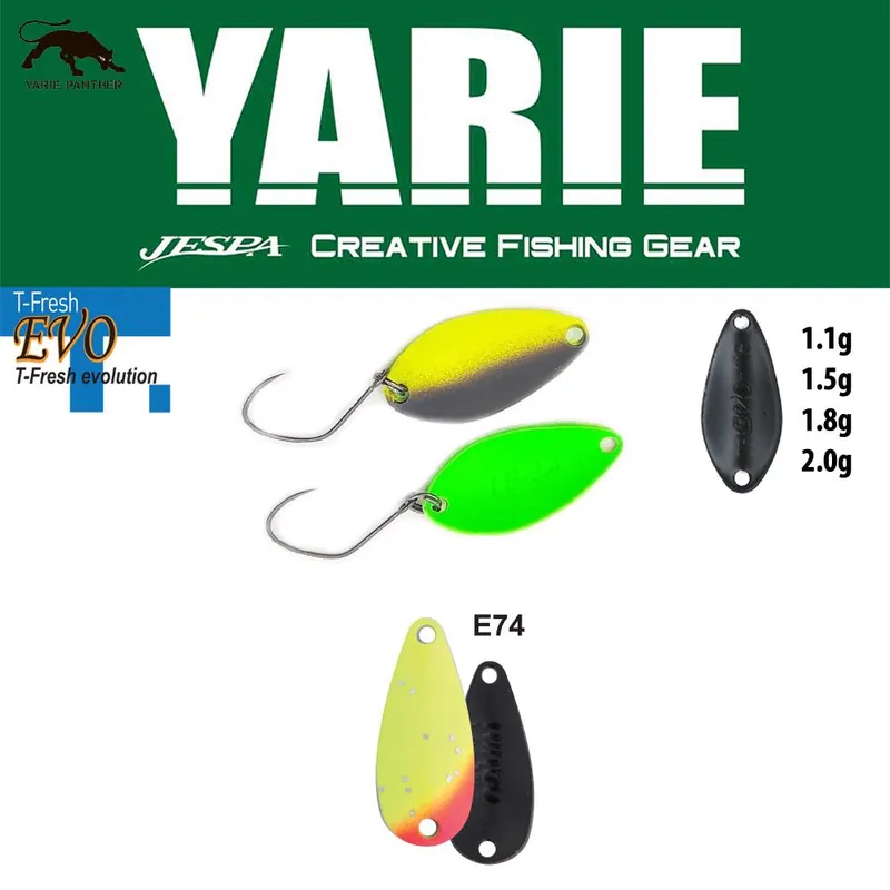 Yarie Jespa Yarie 710T T-Fresh Evo 2.0g E74 Lemon Squash támolygó villantó Goedkoop