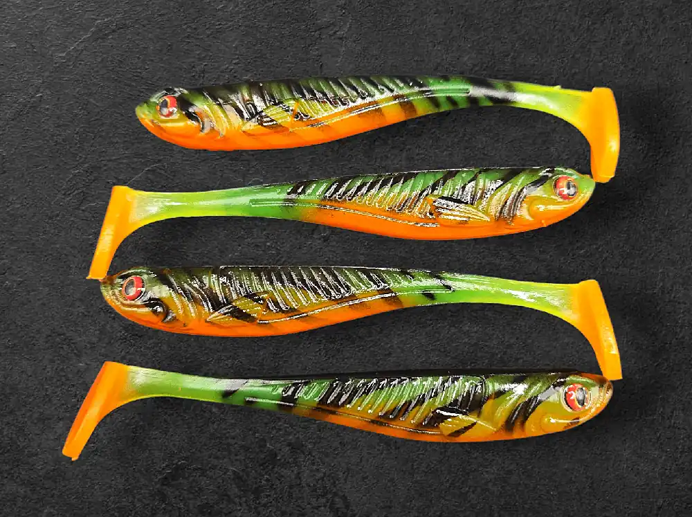 Alpha Tackle Avci Firetiger narancssárga/sárga-zöld/ narancssárga farokkal Beste Prijs