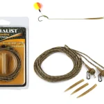 Aanbieding Carp Academy Komplett végszerelék-ólombetétes zsinóron 3db 35lbs