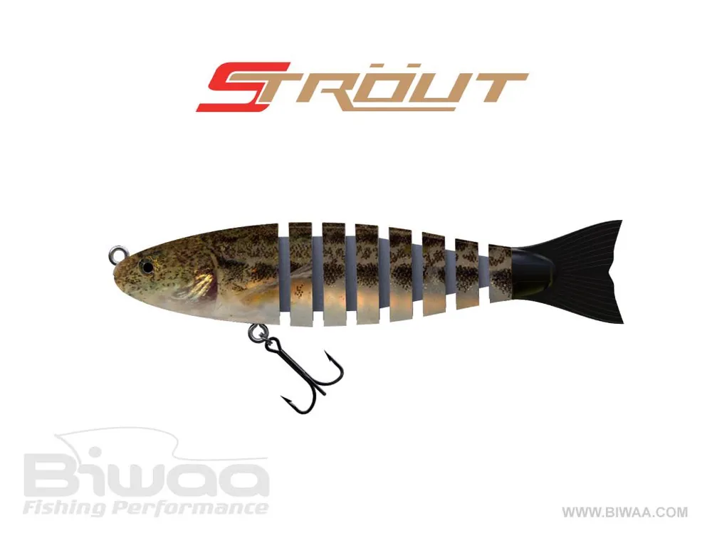 Uitverkoop Biwaa Swimbait Strout 3.5" 9cm 8g 31 Dojo wobbler