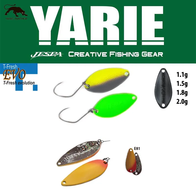 Yarie Jespa Yarie 708T T-Fresh 2.4g E81murasaki Uni támolygó villantó Nu Kopen