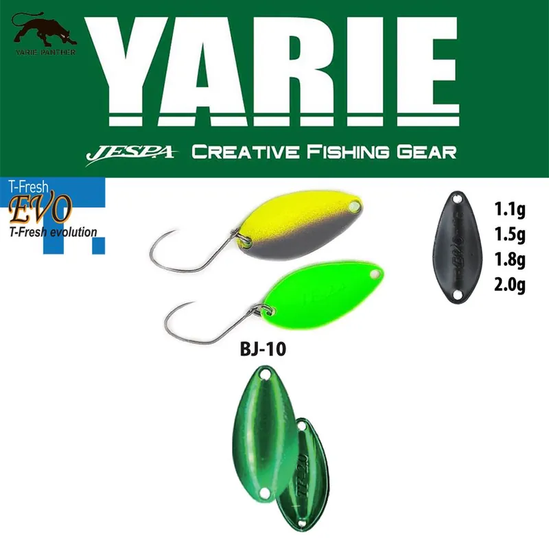 Alleen Vandaag Yarie Jespa Yarie 710T T-Fresh Evo 1.5g Bj-10 Uesama támolygó villantó