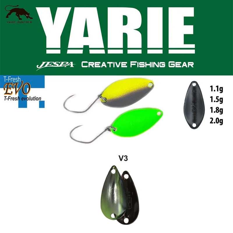 Dagaanbieding Yarie Jespa Yarie 710T T-Fresh Evo 1.1g V3 Ayu támolygó villantó
