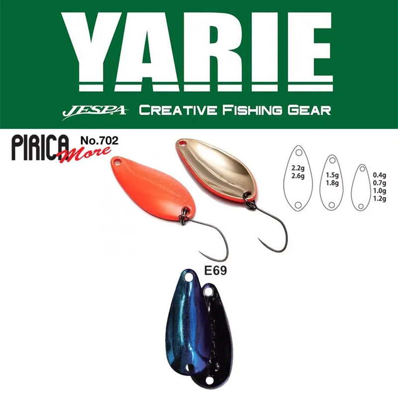 Aanbieding Yarie Jespa Yarie 702 Pirica More 2.2g E69 Fire Blue