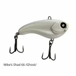 Mike‘s Shad wobbler 66 mm 15 g Ghost Gyöngyház Mikro Zörgős Bestseller