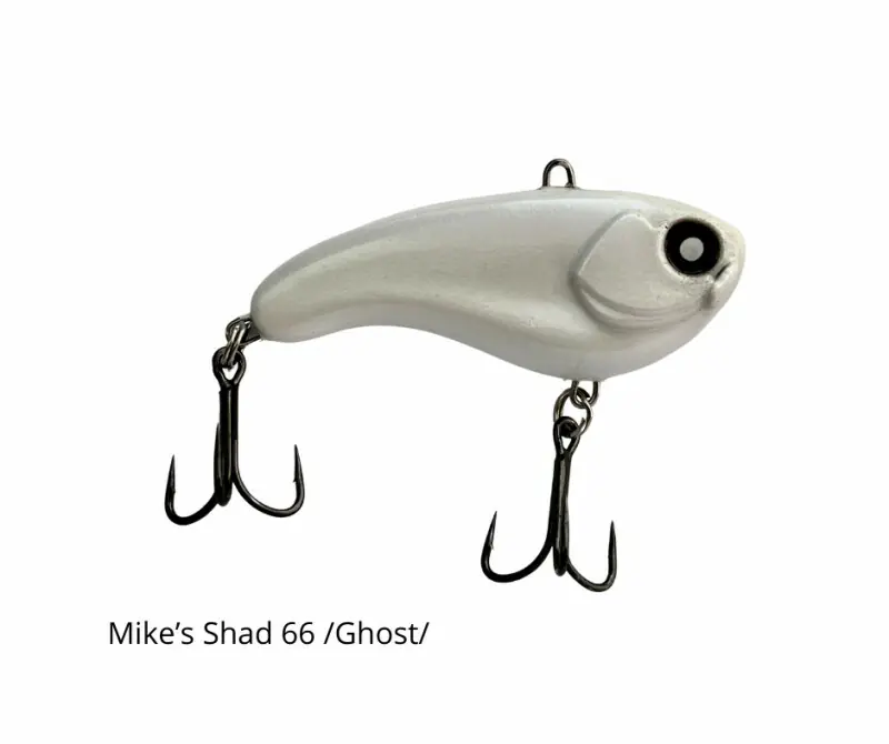 Mike‘s Shad wobbler 66 mm 15 g Ghost Gyöngyház Mikro Zörgős Bestseller