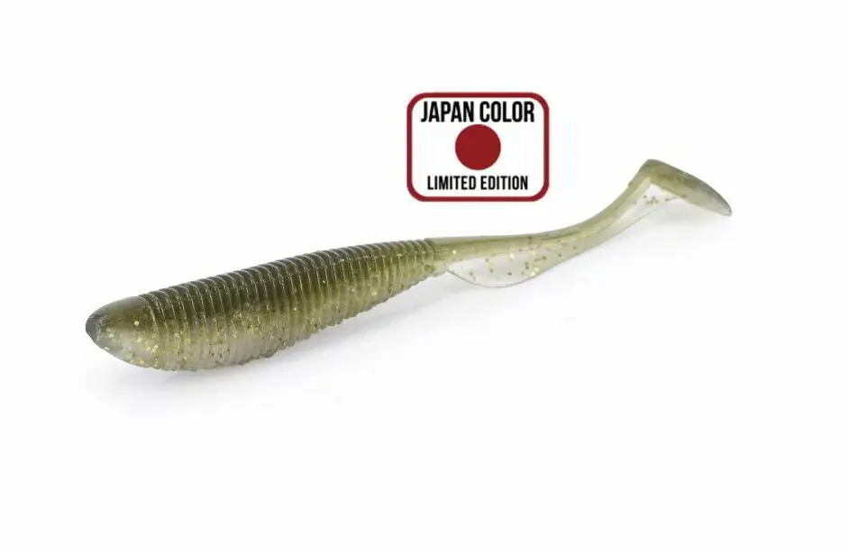 Actieprijs Molix RA Shad 4.5" / 139 - Gold Ayu gumihal