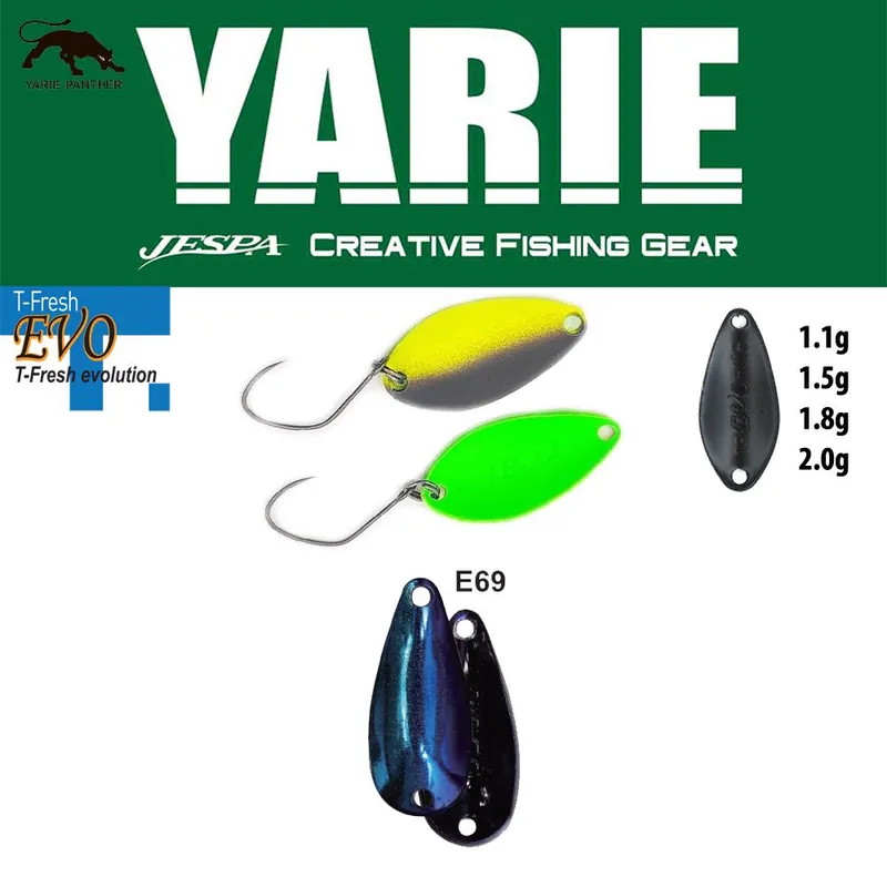 Yarie Jespa Yarie 710T T-Fresh Evo 2.0g E69 Fire Blue Bestseller