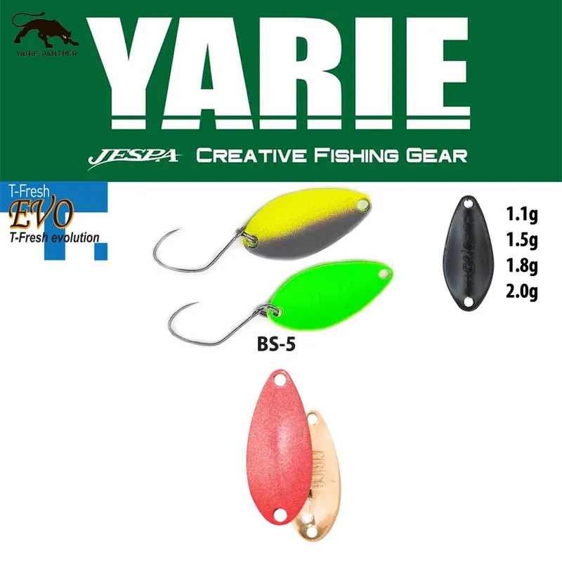 Yarie Jespa Yarie 710T T-Fresh Evo 2.0g Bs-5matte Red Laatste Versie