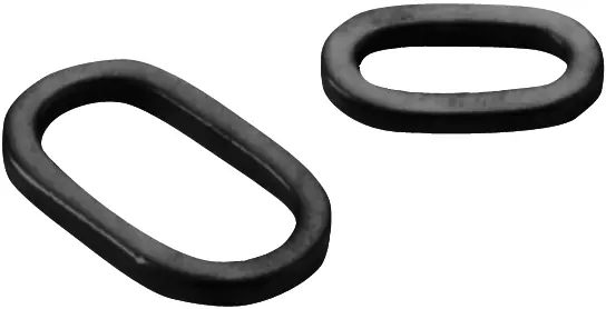 Superprijs K-Karp Oval Ring 6.0X3.0, ovál karika