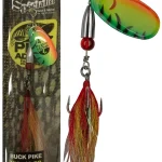 Dagaanbieding Pezon & Michel Körforgó villantó Buck Pike 20g Fire Tiger