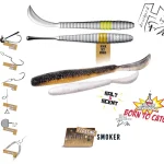 Beperkt Aanbod Herakles Leftail Worm 3.4" 8.6cm Floating Smoker gumiféreg