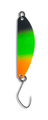 IRON TROUT Crazy Fish Spoon 2,5g OGB támolygó villantó Populair