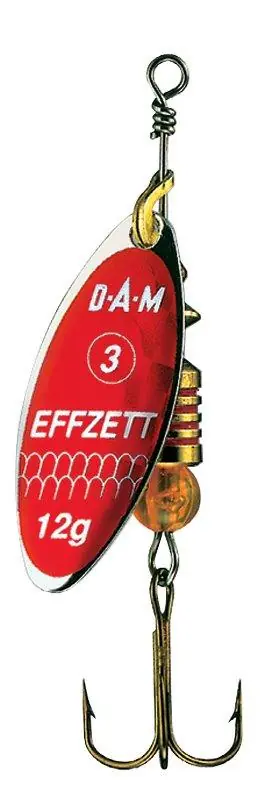 Uitverkoop DAM PREDATOR SPINNER 3 12G S REFLEX RED körforgó villantó