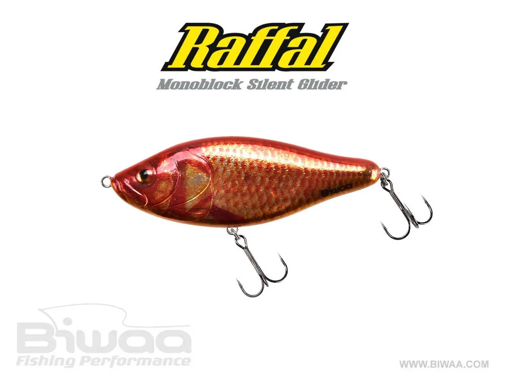Exclusieve Aanbieding Biwaa Glider Raffal 4" S 10cm 43g 53 Gold Fish jerkbait