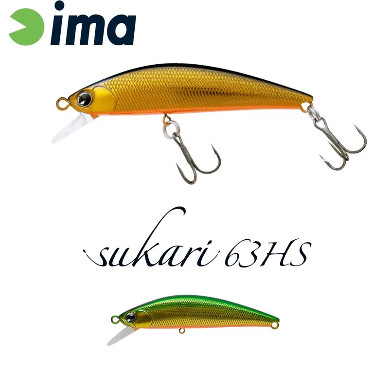 Ima Sukari 63Hs 63mm 8g 003 Aquamarine wobbler Beperkte Voorraad