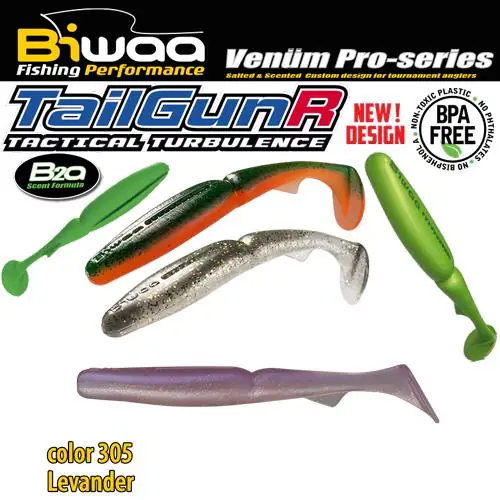 Biwaa Tailgunr 2.5" 6.5cm 305 Levander gumihal Nu Kopen