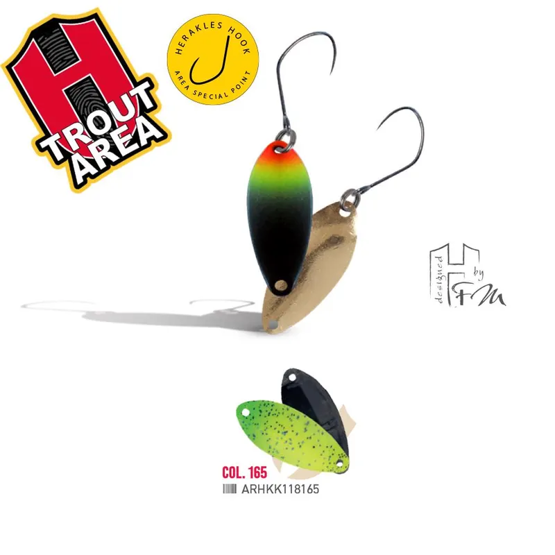 Laatste Kans Herakles Area Spoon K1 1.8g Color 165 támolygó villantó
