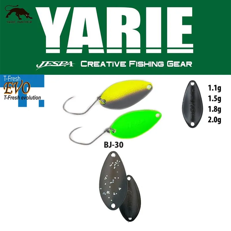 Beperkt Aanbod Yarie Jespa Yarie 710T T-Fresh Evo 1.1g Bj-30 Toichigi Brown