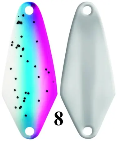 Rapture Area Spoon Kooky 2,5g 31mm 8 kanál villantó Voordeelprijs